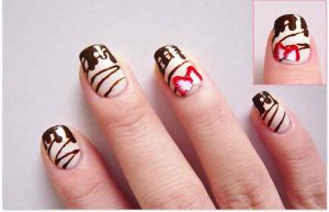 Chocolate-Nail-Art