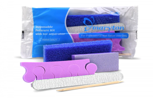 Disposable 5 Pieces Mani and Pedi Kit Set